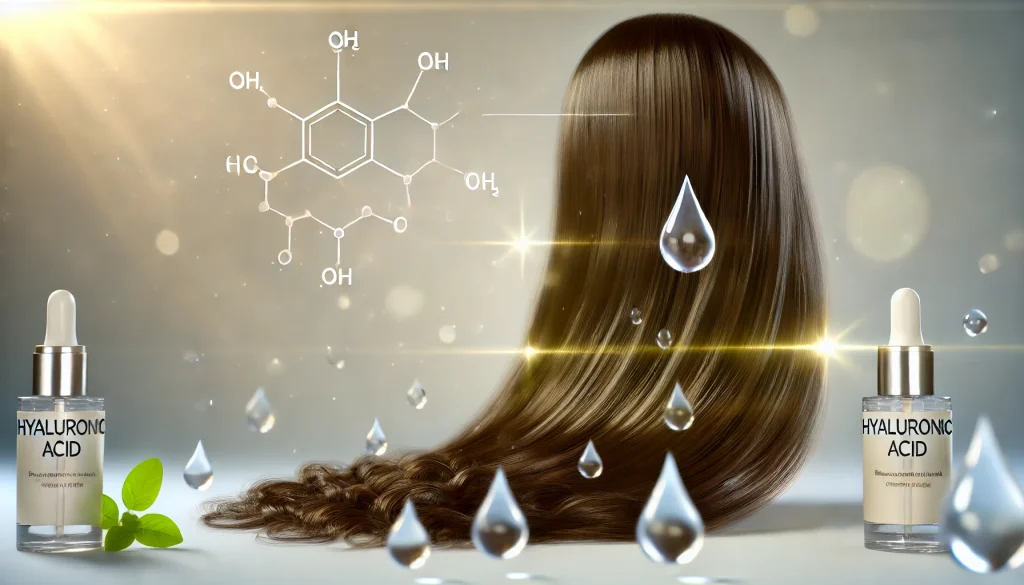 Grafika do akapitu artykułu: jakie efekty daje kwas hialuronowy na włosy? jakie efekty daje kwas hialuronowy na włosy