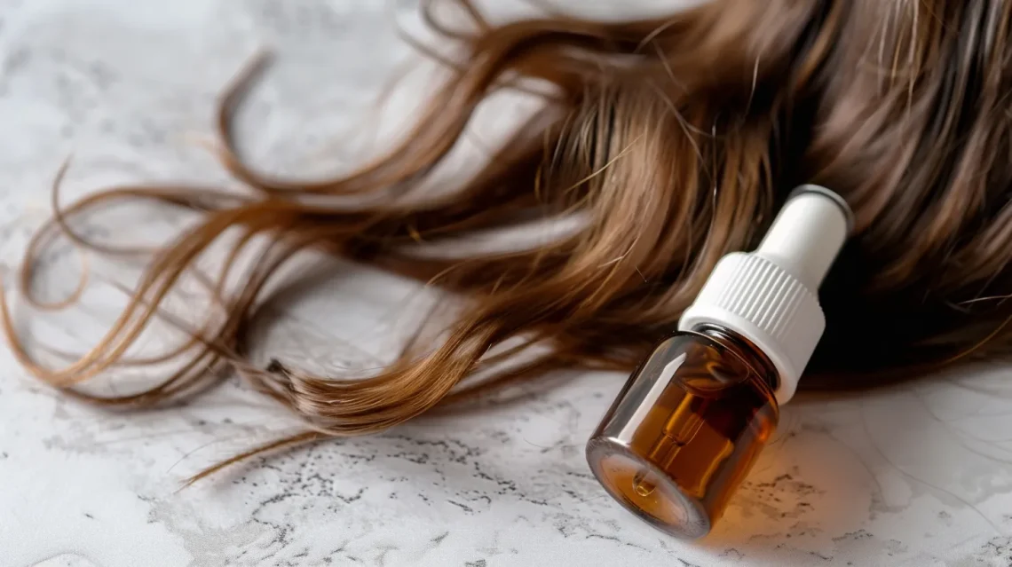 krople żołądkowe na włosy