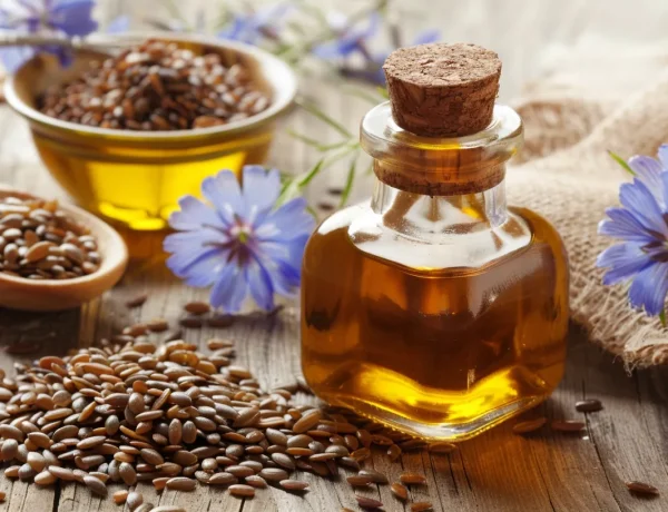 olej lniany na włosy