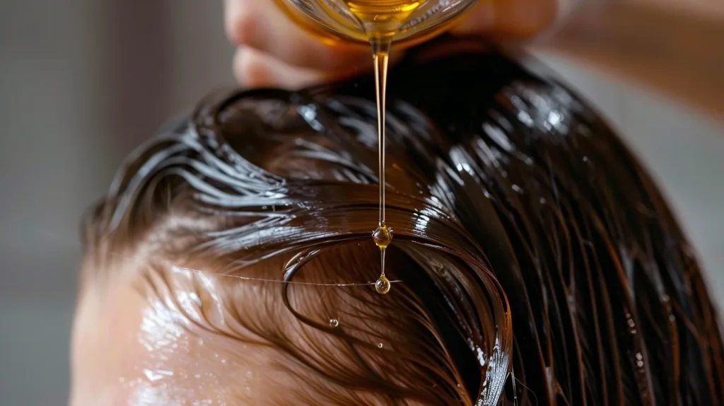 olej lniany na włosy - pielęgnacja