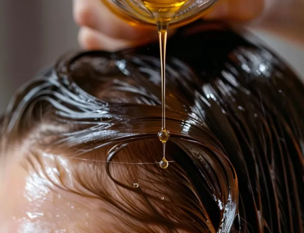 olej lniany na włosy - pielęgnacja