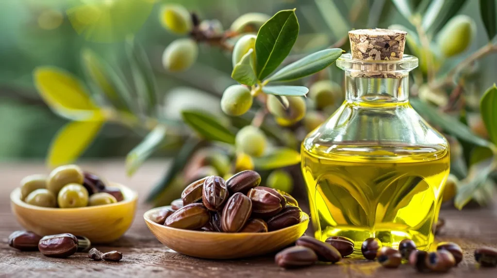 olejek jojoba na włosy