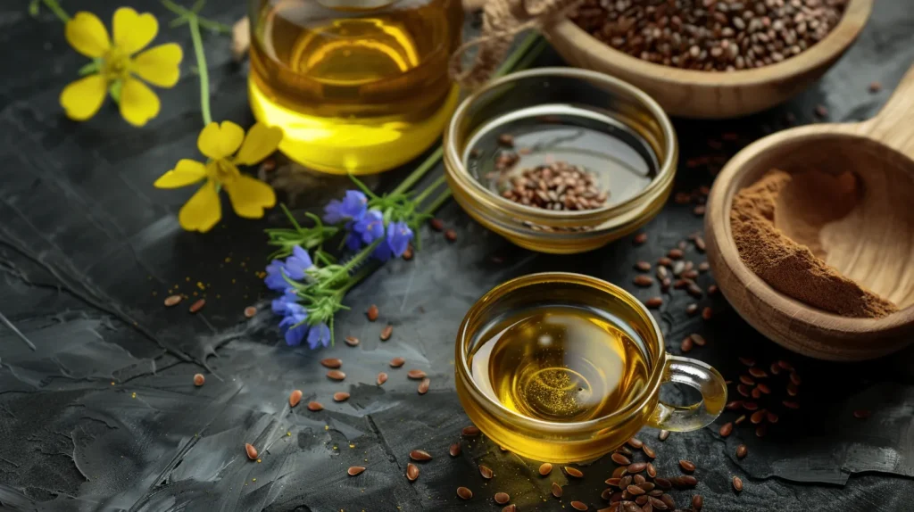 pielęgnacja włosów - olej lniany