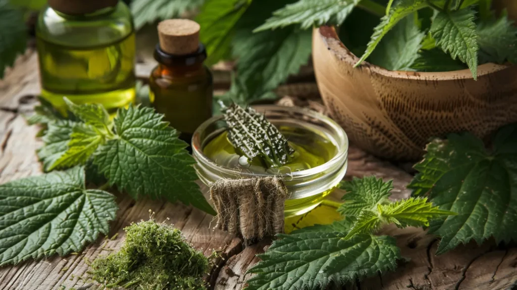 pokrzywa na włosy z moich zbiorów